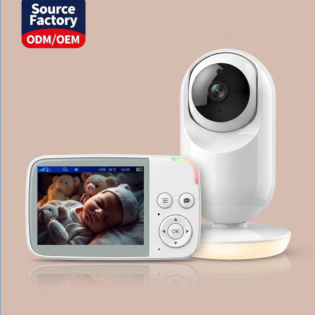 KT-829J Baby Monitor - Source Factory ODM/OEM Customizable HD Two-Way Talk Long-Signal Baby Monitor