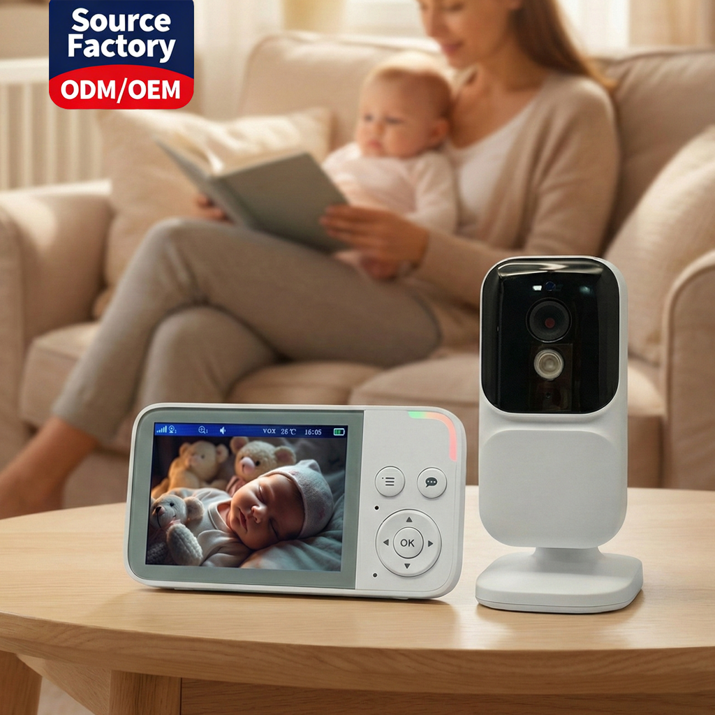 KT-828S Baby Monitor – 3.5” IPS Screen & 100% Privacy Monitoring Device