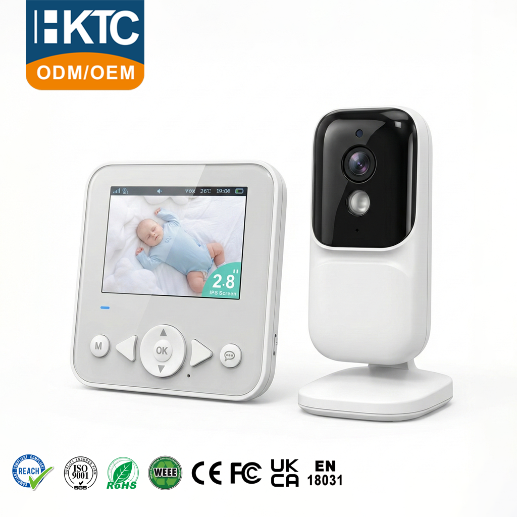 KT-902S 2.8  IPS Video Baby Monitor - OEM/ODM Customizable Baby Monitor Source Factory